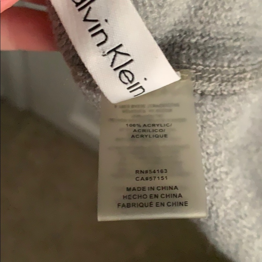 Gray Calvin Klein Infinity Scarf - image 3